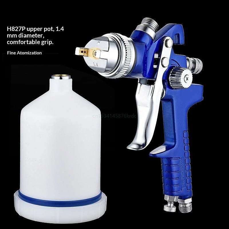 factory-custom-h827-hvlp-high-atomization-paint-spray-gun-for-auto-primer-basecoat-save-paint-pneumatic-sprayer