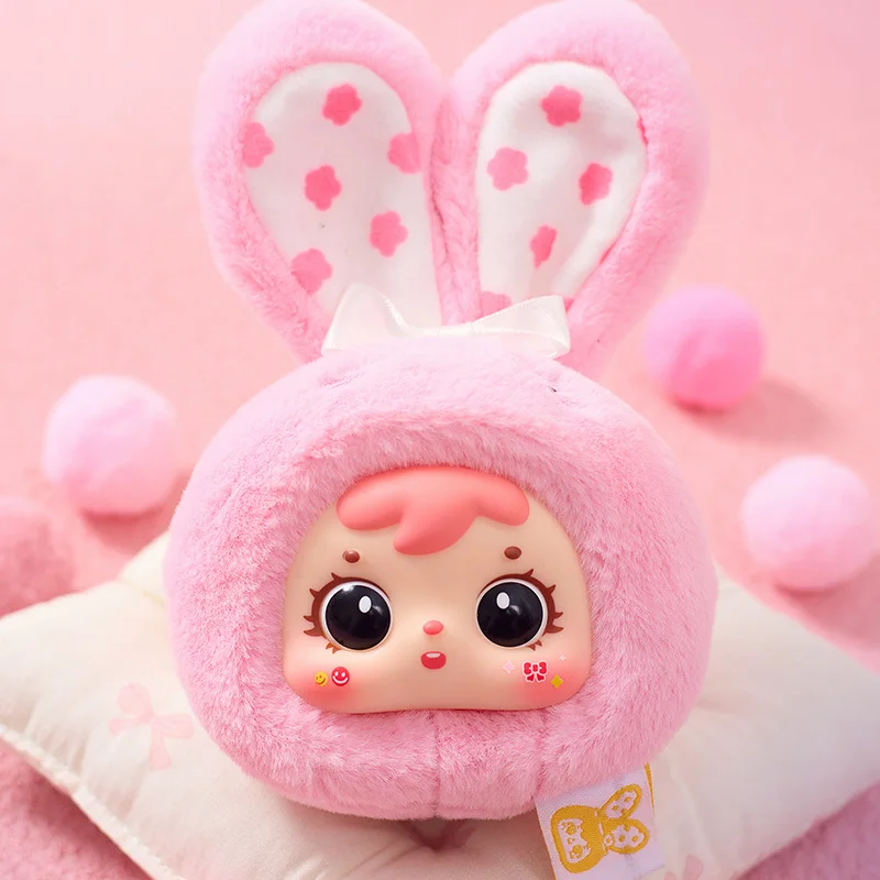 سلسلة صندوق أعمى صغير الحجم من صامويل يمكن أن تحل محل وجه الدمية على شكل دمية على شكل حيوان ديكور داخلي للسيارة صندوق غامض هدية ممتعة