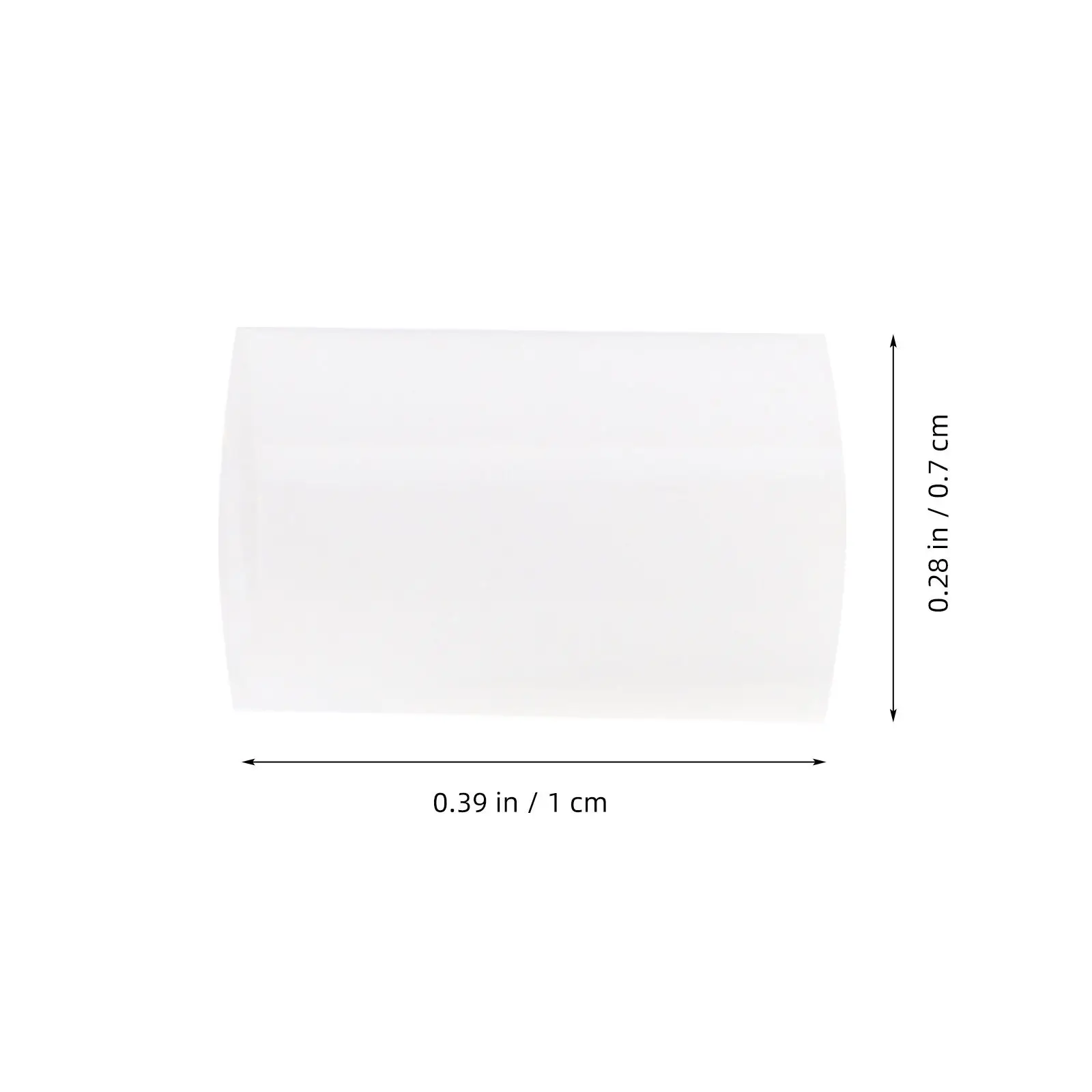 500G Soft Pe Polymer Tube Pillow Filling for Neck Support Breathable Elastic Resilient Travel Home Office