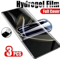 3Pcs Hydrogel Film Full Cover for Huawei Nova 12 11 Ultra Nova 10 Pro 9 8 SE Youth 4G 10Z 8i Phone Screen Protector Not Glass