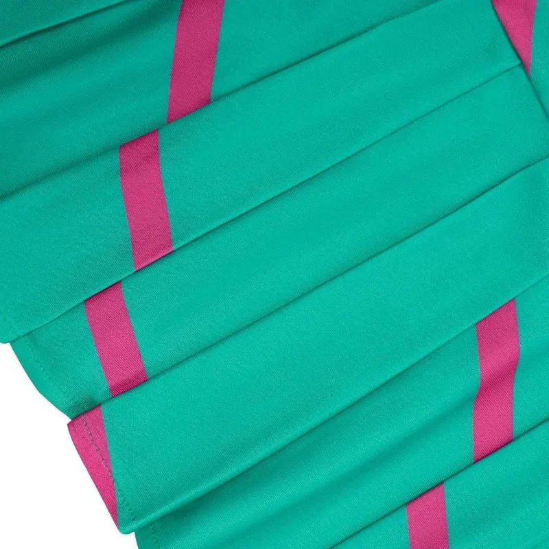 

CyWinx Club Stella Cosplay Costume Anime Magical Fairy Party Green Dress Props Halloween Roleplay Outfit Costume Woman Disguise