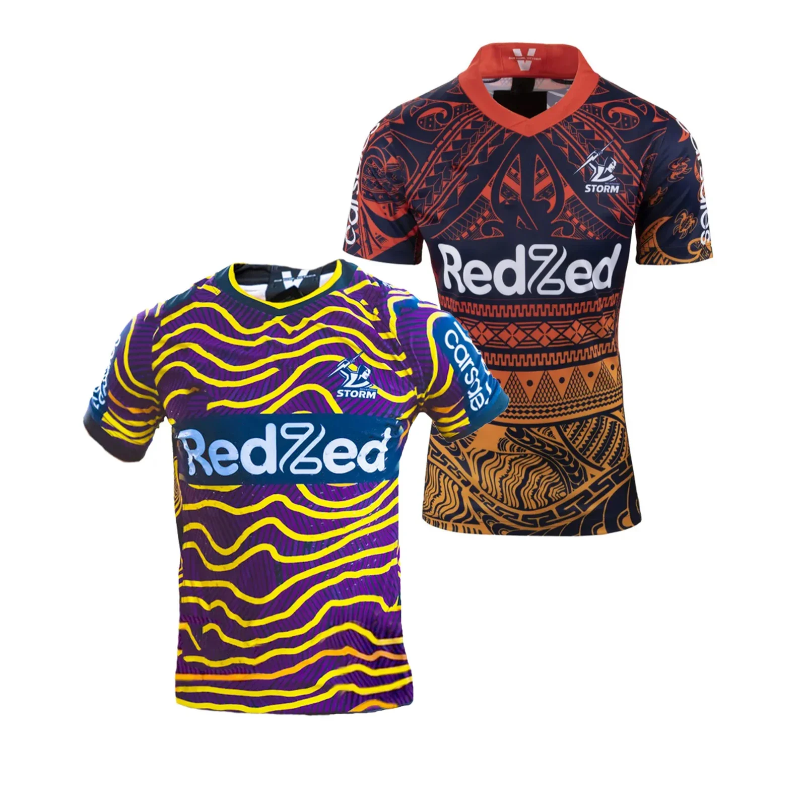 

2022 Melbourne Storms Indigenous/Multicural Training Jersey Rugby Jersey