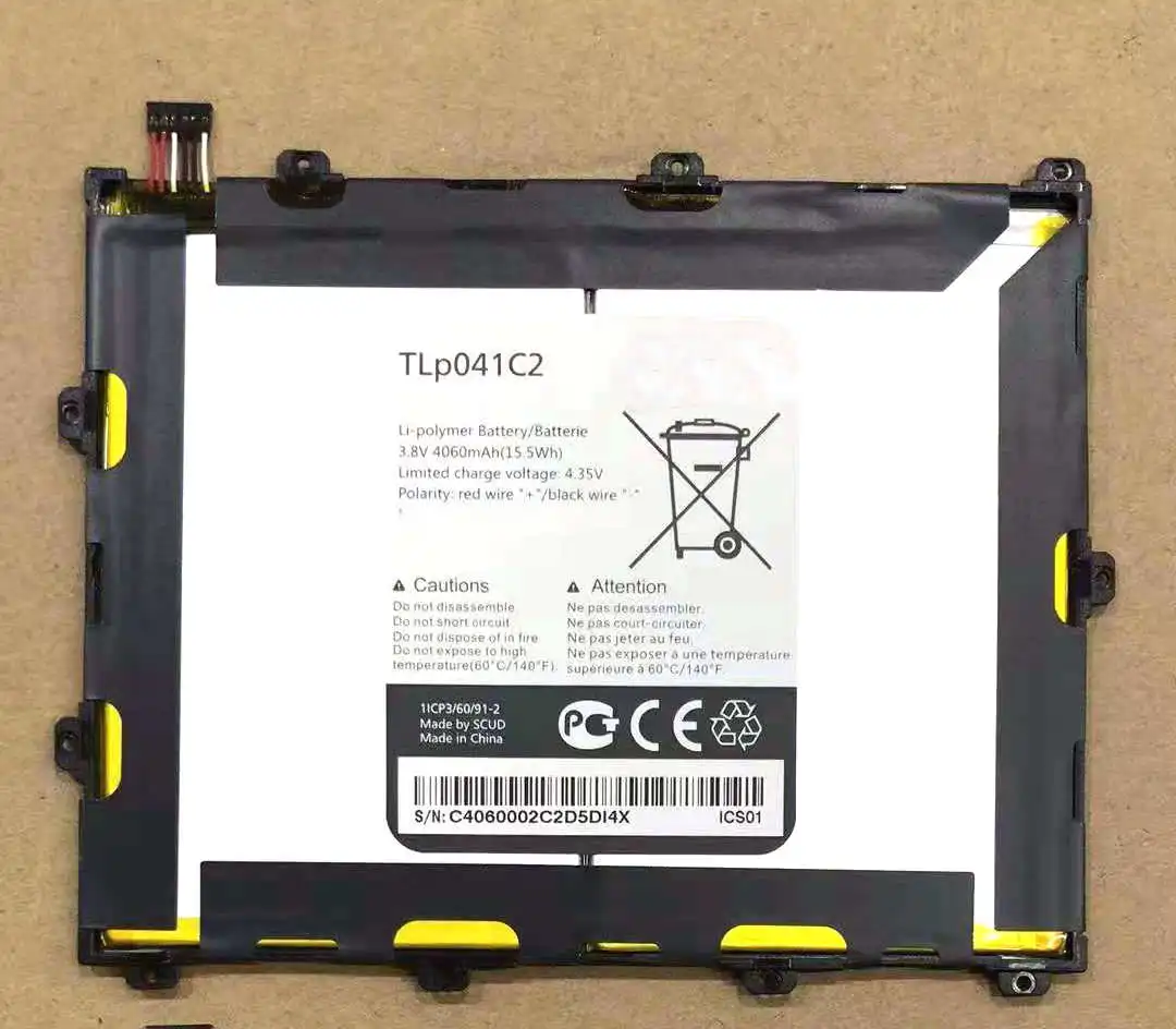 Stonering New High Quality TLp041C2 / TLp041CC 4060mAh Battery for Alcatel OneTouch POP 8 P320A Battery