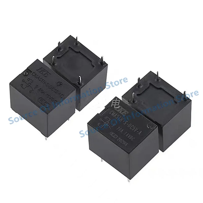 20PCS 5V/12V/24V 4Pin/5Pin 20A CMA51H-S HKE PCB Relay for Automotive