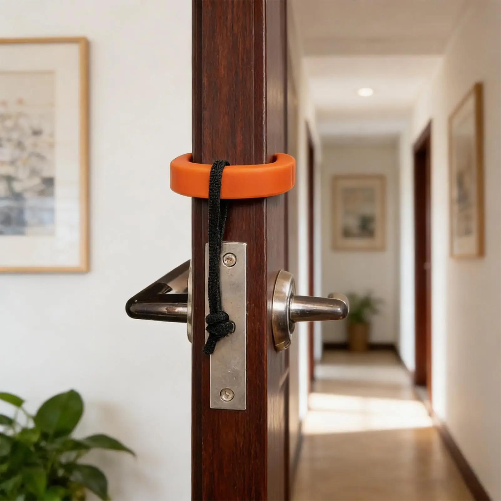 

Door Guard Anti Pinch Portable C-Shaped Portable Door Holder Home Accessories For Top Edges Hinge Home Living Room Bathroom