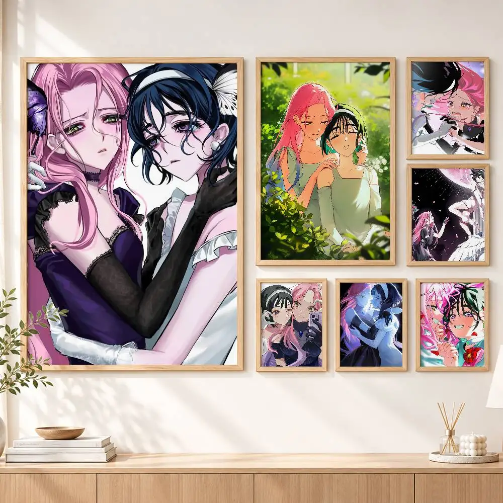 Cute M-Mizi S-Sua A-Alien S-Stage  Customizable HD Self Adhesive Waterproof Wall Art Poster