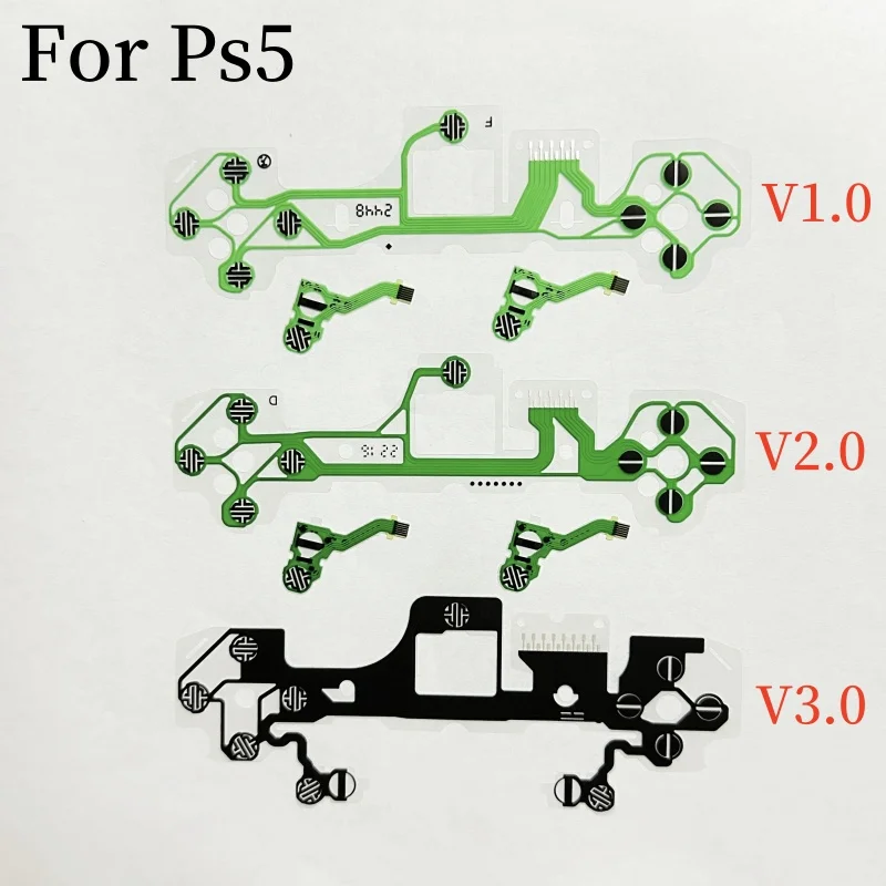 5pcs/lot Original New Controller Conductive Film Flex Cable Ribbon for PS5 Dualsense 1.0 Controller for Playstation 5 V1 Gamdpad