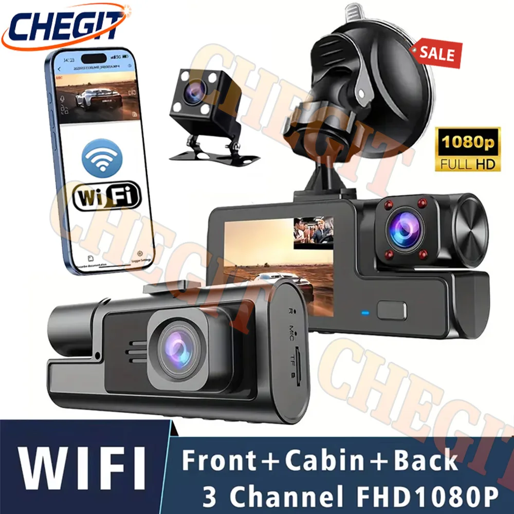 1080P Wifi 3Camera …
