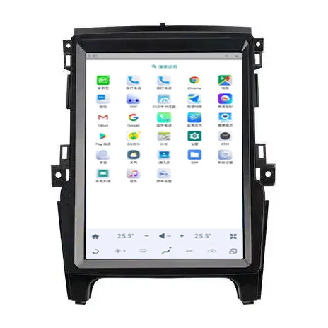 13 Inch Radio Android Car DVD Player GPS Navigation Ranger 2016-2019 Dsp Screen for Electric Car Video Radio