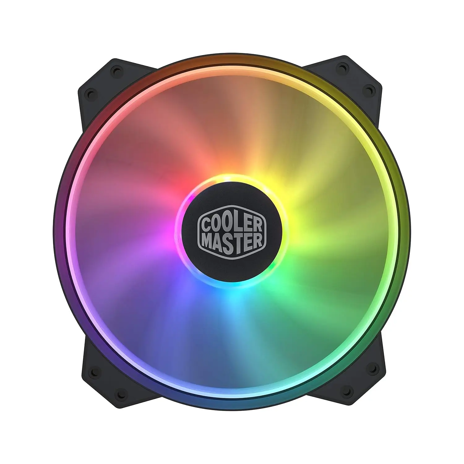 

200-миллиметровый ARGB RGB вентилятор с бесшумным охлаждением, гибридная конструкция для охлаждения ПК
