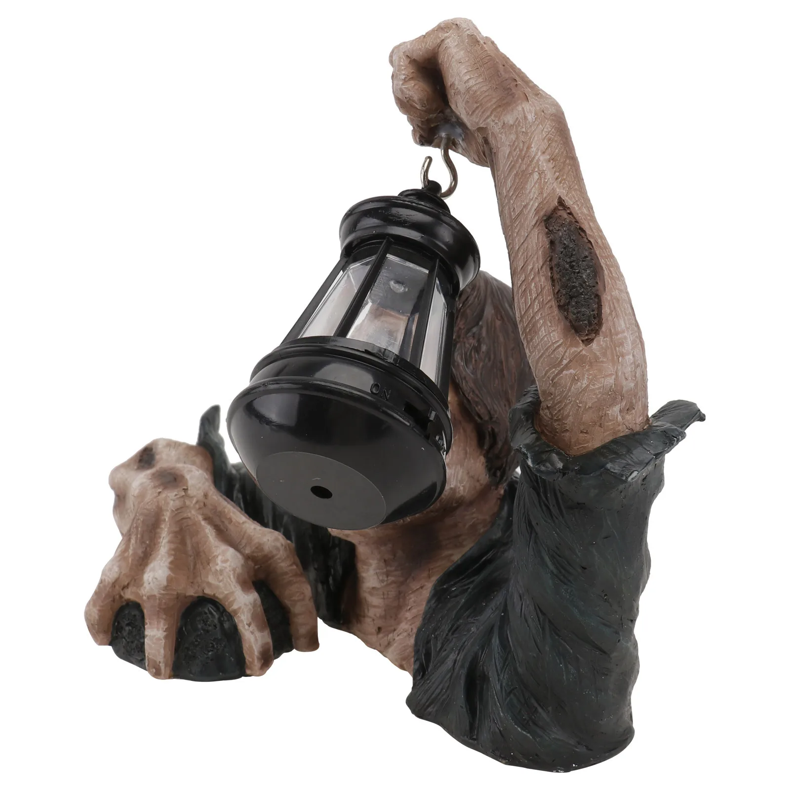 

1Pcs Halloween Zombie Sculpture Decorative Artware Garden Ornament Night Light Festive Yard Decoration Halloween Adornment