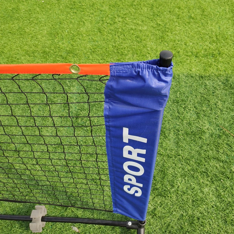 

Foldable Portable Tennis And Badminton Training Net Combo with Stand for Adults & Kids Indoor & Outdoor Sports Fitness Equipment