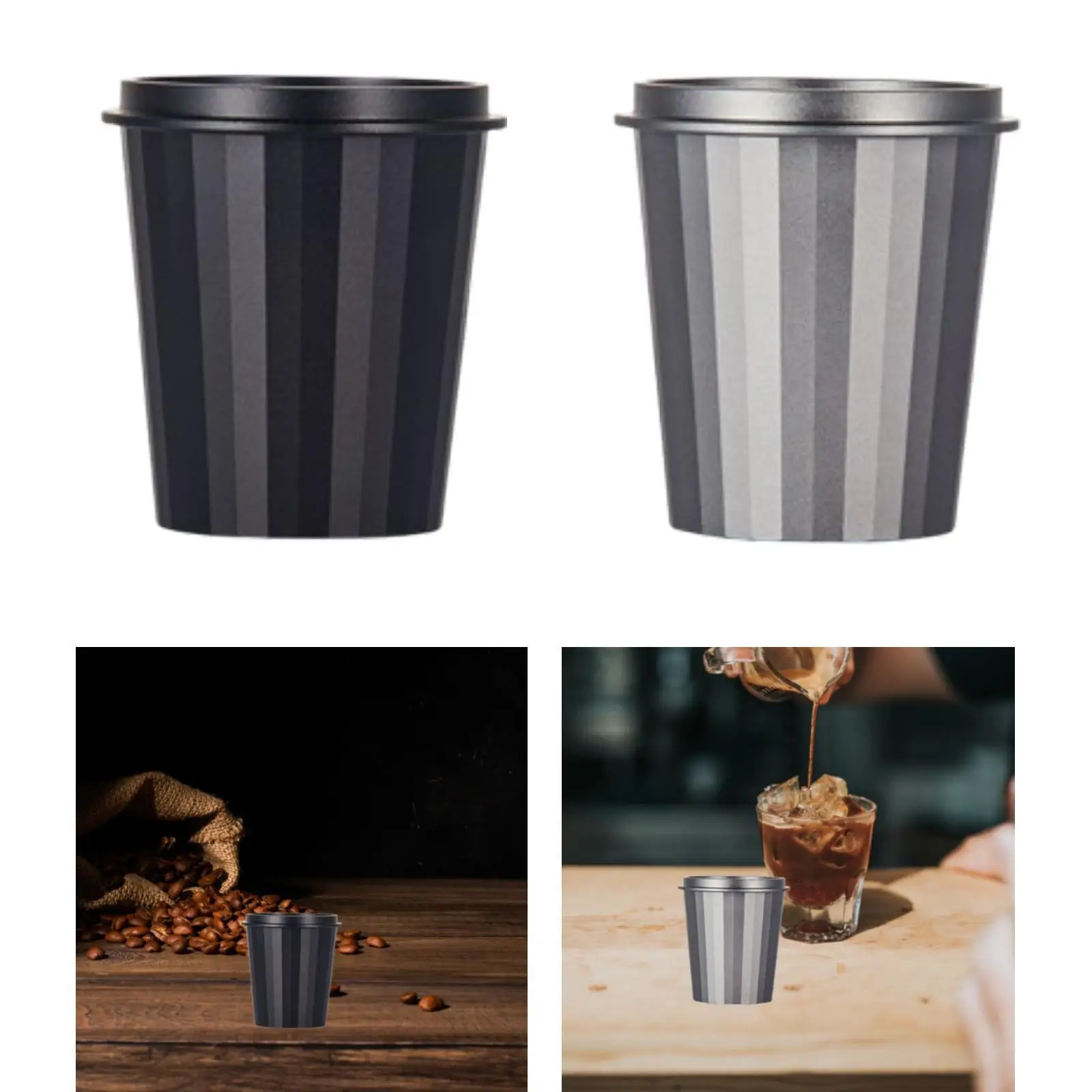 Coffee Powder Cup, Coffee Tool, Coffee Powder, Reusable Dosing Cup, Coffee Dosing Conveyor for Bar, Cafe, Home, Restaurant,