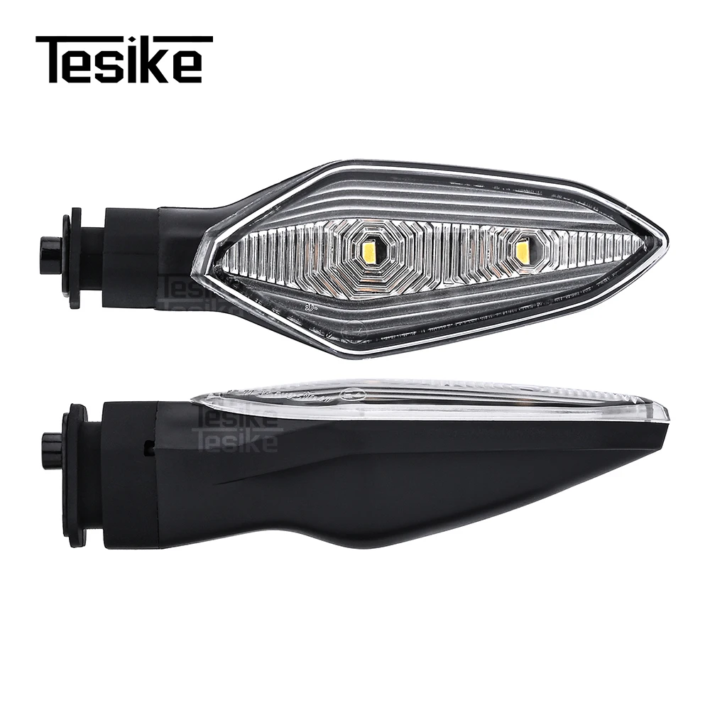 الخلفية دراجة نارية بدوره أضواء الإشارة المتعري LED لهوندا CBR 1000 RR CBR 1000 2017-2020 12 فولت موتو مؤشر بدوره مصباح إشارة #2