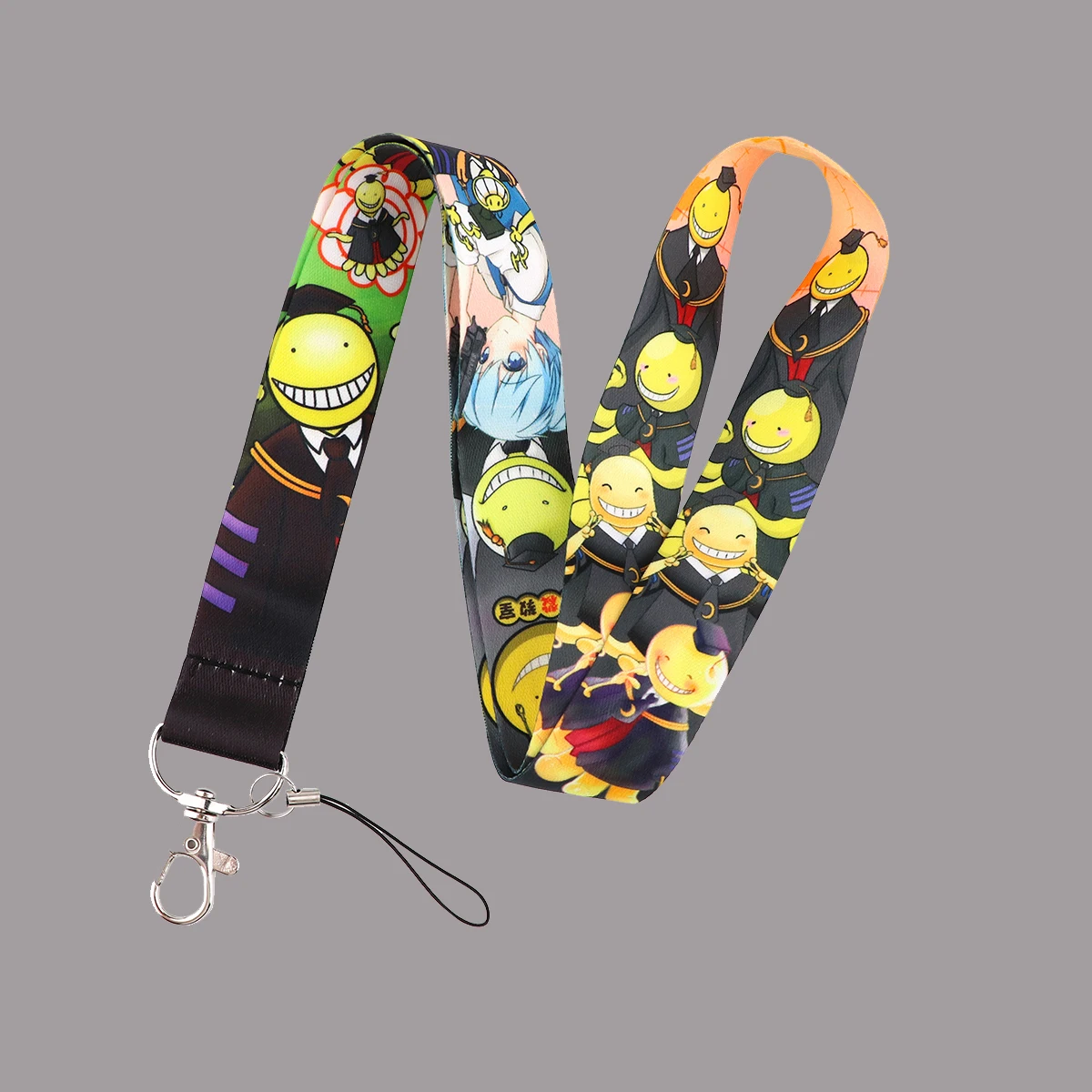 

Japanese Campus Anime Lanyards For Key Neck Strap Gym Keychain Cell Phone Key Holder Hanging Rope Keyrings Accessories Gifts