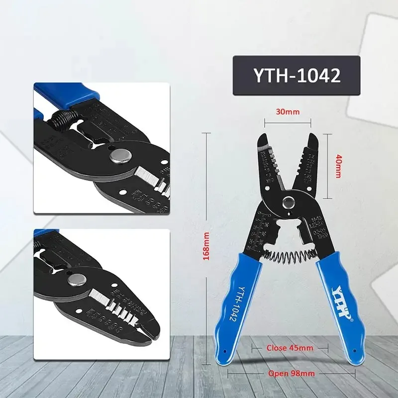 7inch Multifunctional Wire stripper Portable Wire Stripping Pliers Crimping Electrician Cutting pliers 0.25mm-2.6mm Optional