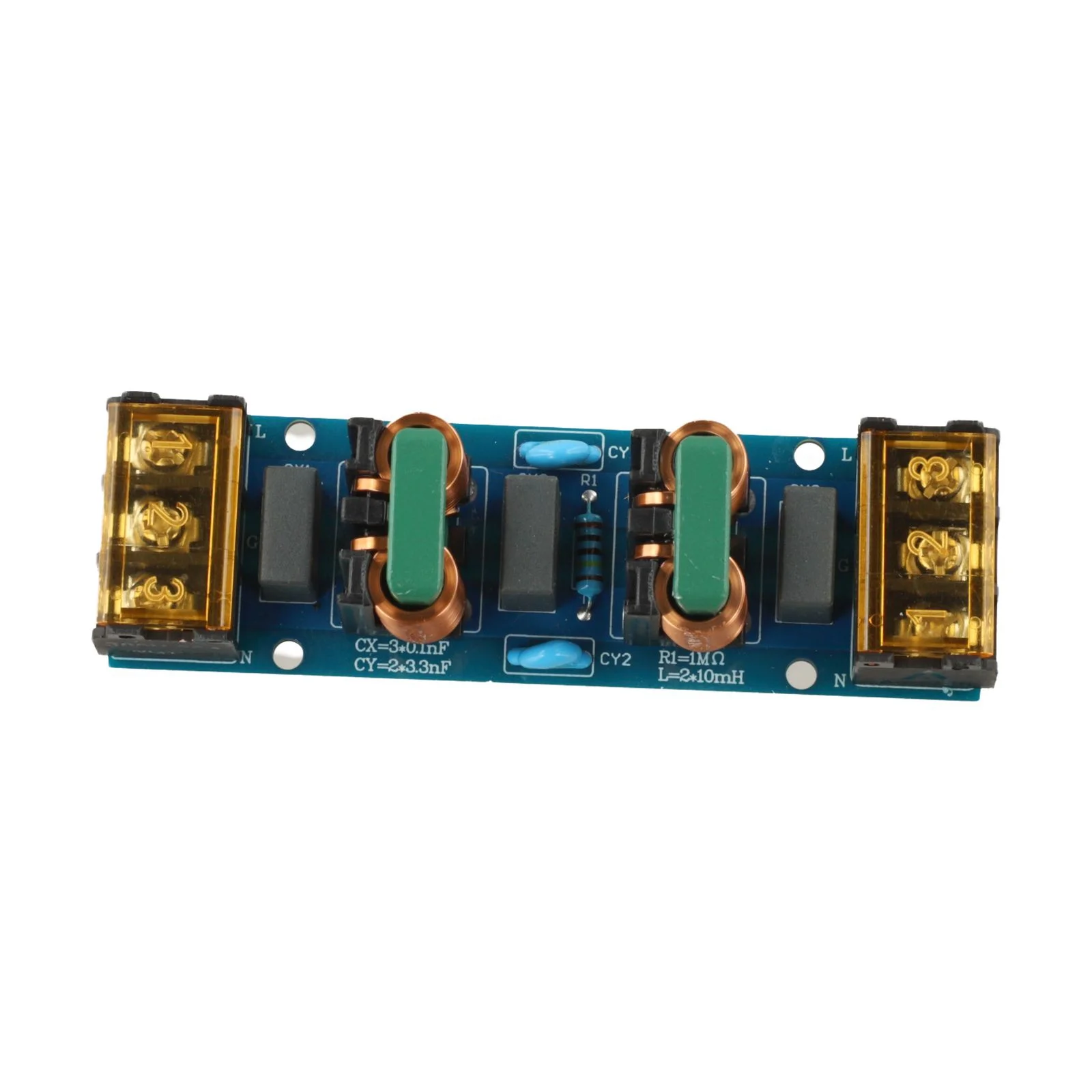 For 6A 25A Two Stage For EMI Power Filter Board High For Frequency Low Pass For Automation Instrument Inverter For UPS Automotiv