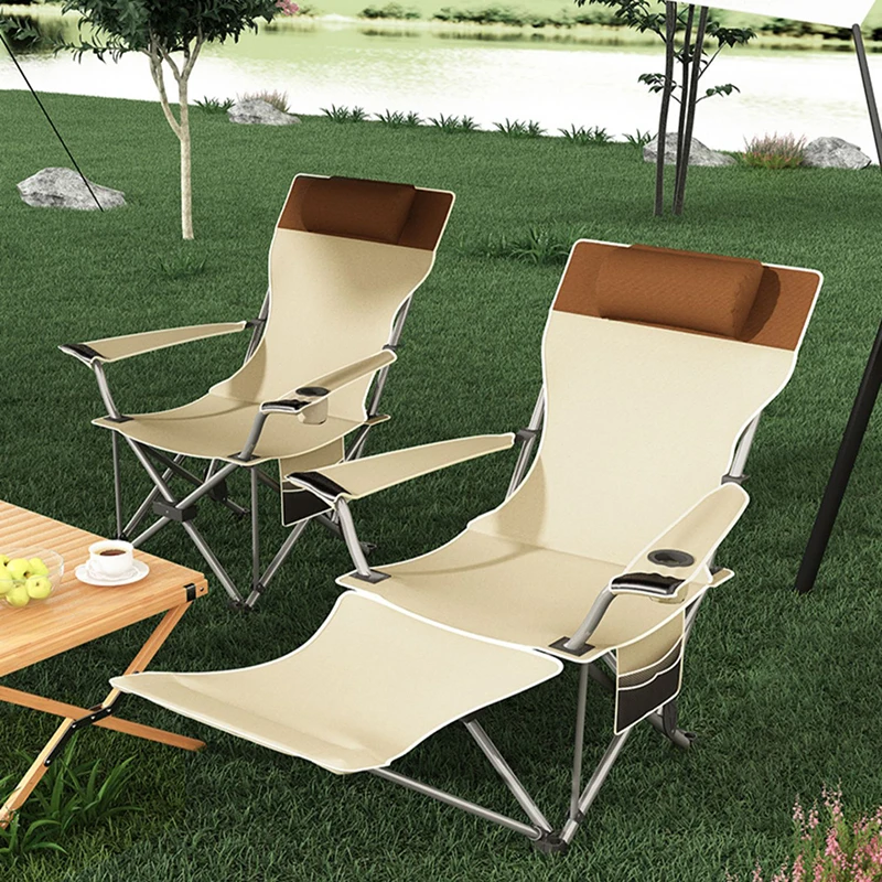 Folding Lounge Beach Chair Balcony Portable Nap Bed Outdoor Camping Chair Relax Office Fishing Sillas Outdoor Furniture WKOC