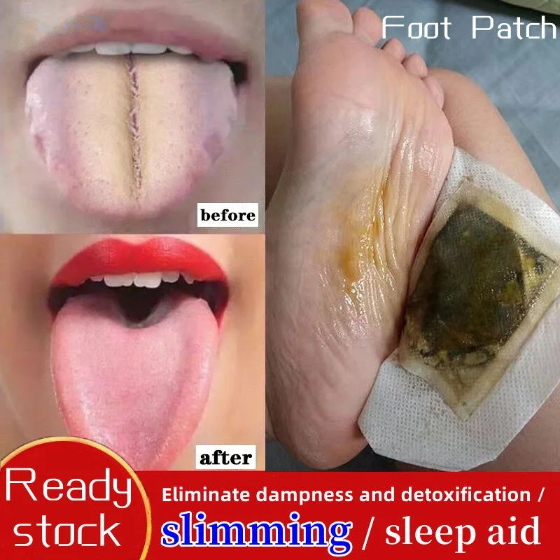 

Detox Foot Patch Original Detox Slimming Patch 100/50pcs Wormwood Foot Patch Detoxification Dehumidification