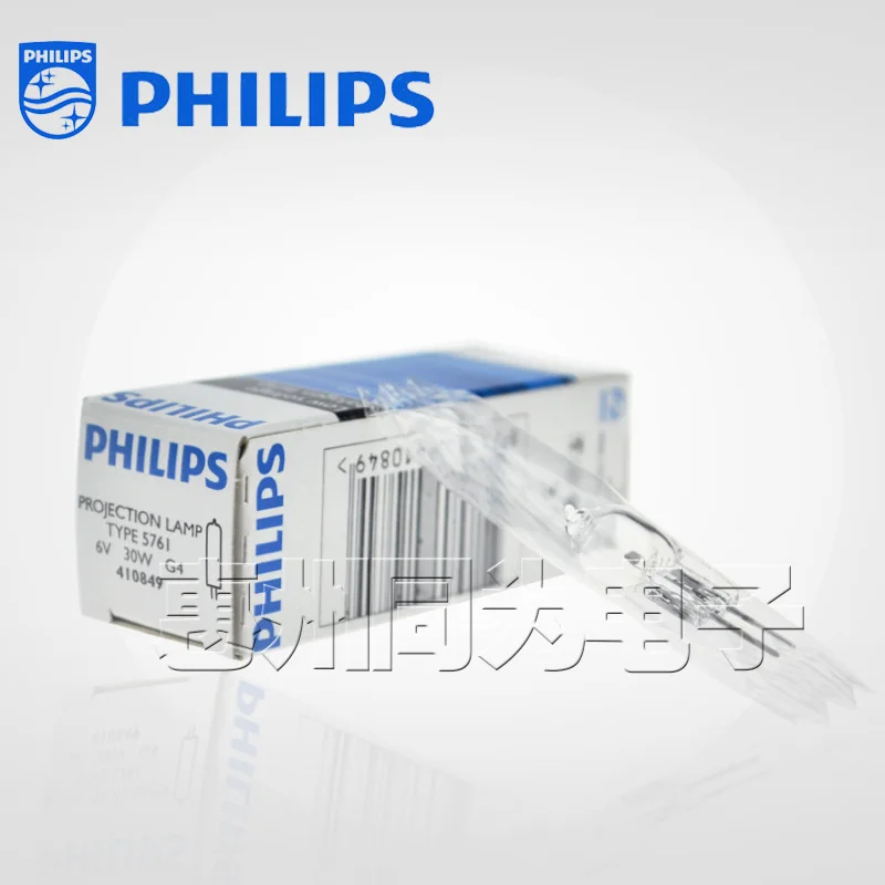 Imagem -05 - Philips 5761 6v30w Polarização Microscópio Lâmpada Grânulo Halogênio Quartzo Lâmpada g4 Cirúrgica Lâmpada Shadowless Peças