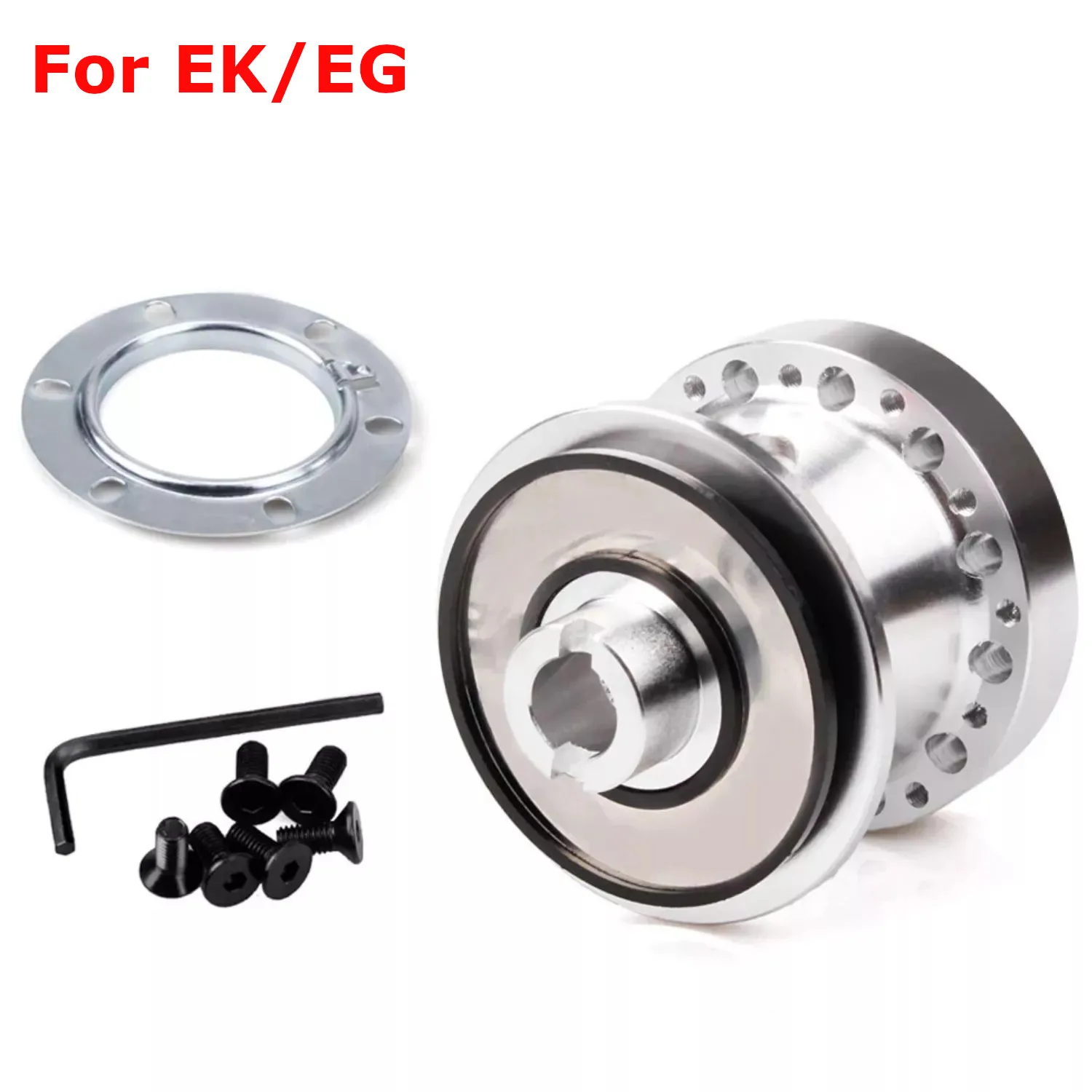 6 Hole Aluminum Steering Wheel Hub Adapter Boss Kit For Honda Civic 1992-1995 EG For Honda Civic 1996-2000 EK