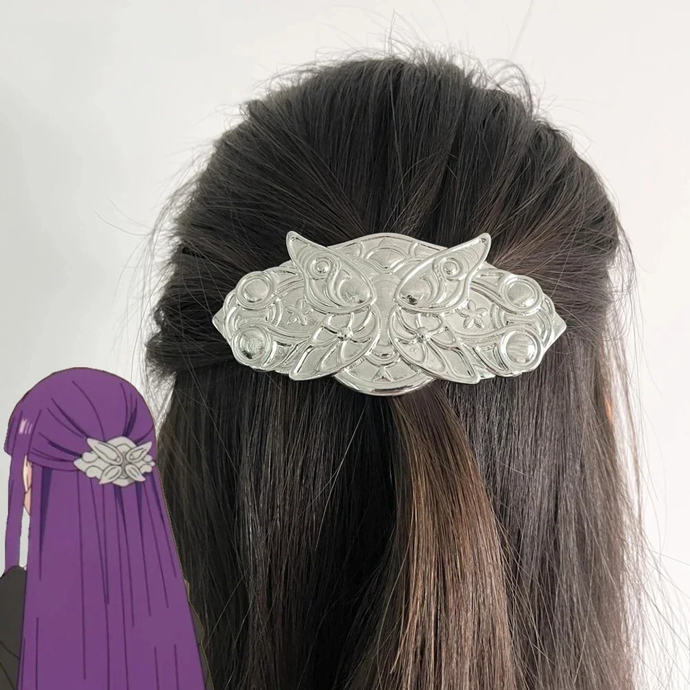 

Anime Frieren Fern Cosplay Hairpin Women Alloy Headwear Hair Clip Accessories Gift