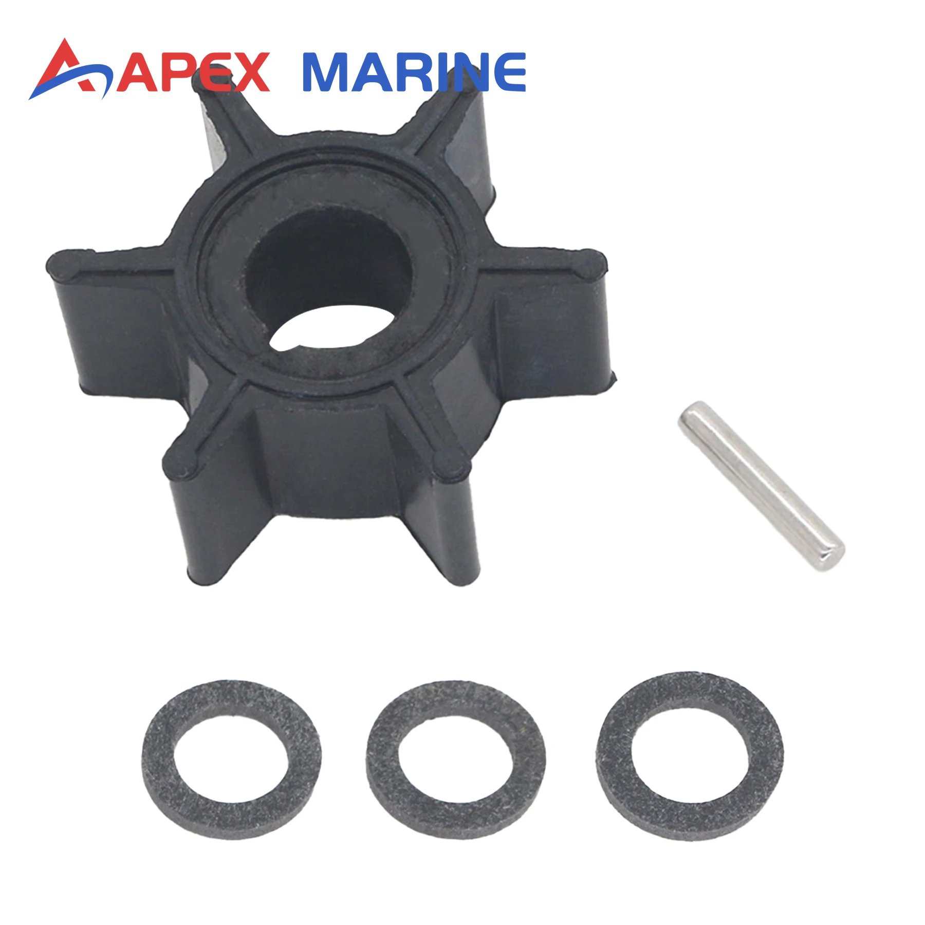 369-65021-1 Outboard Impeller Repair Kit Fits for Nissan Tohatsu Marine M MFS NSF 2.5 3.5 4 5 6 HP  Replacement 369-65021-1M
