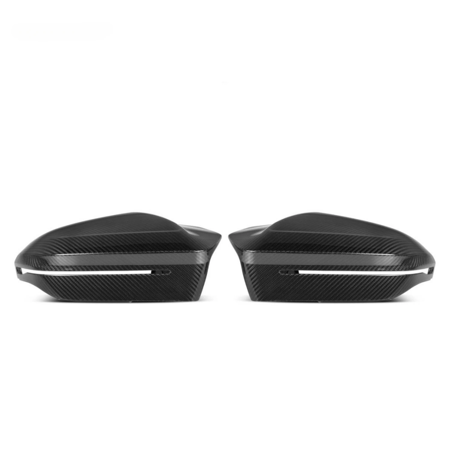 High quality car rearview mirror cover suitable for 5 Series 7 Series G70 G60 dry carbon fiber rearview mirror cover