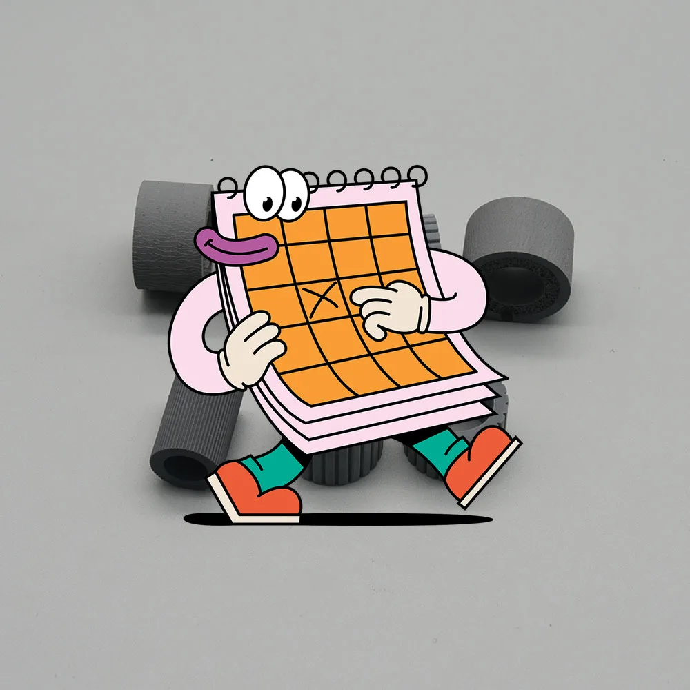 

5X L2755-60001 L2756A Roller Replacement Kit Tire Rubber for HP ScanJet Enterprise Flow 5000 s4 / 7000 s3 / 3000 s3