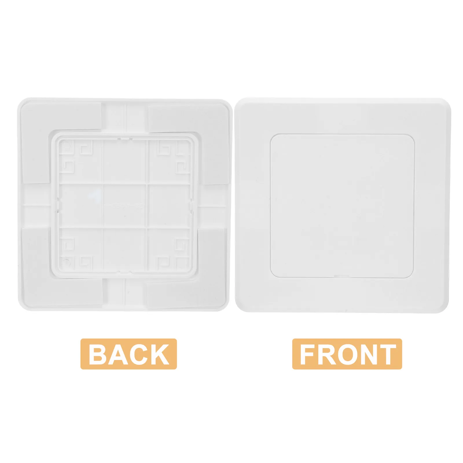 7x7 Inch ABS Plastic Flush Mount Access Panel Self Adhesive Decorative Wall Ceiling Cover for Drywall Plumbing Electrical