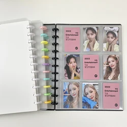 MINKYS Neue Ankunft 3 inch 9 Raum Pilz Kpop Photocards Sammeln Buch Sterne Chaser Album Kleine Karte Lagerung Album Schreibwaren