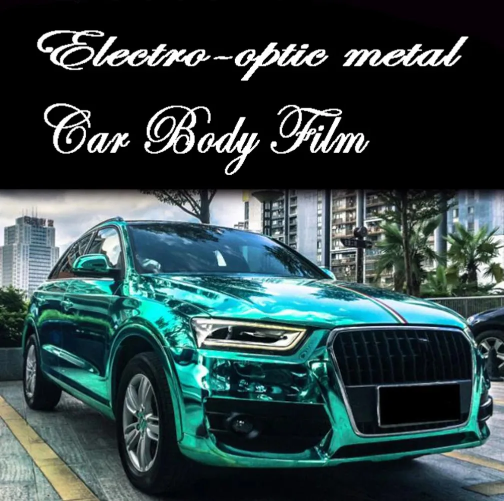 1.5M*18M Electro-optic metal Car Body Film Matte Beautiful Luxury Car Vinyl Wrap Styling Sticker for whole Car