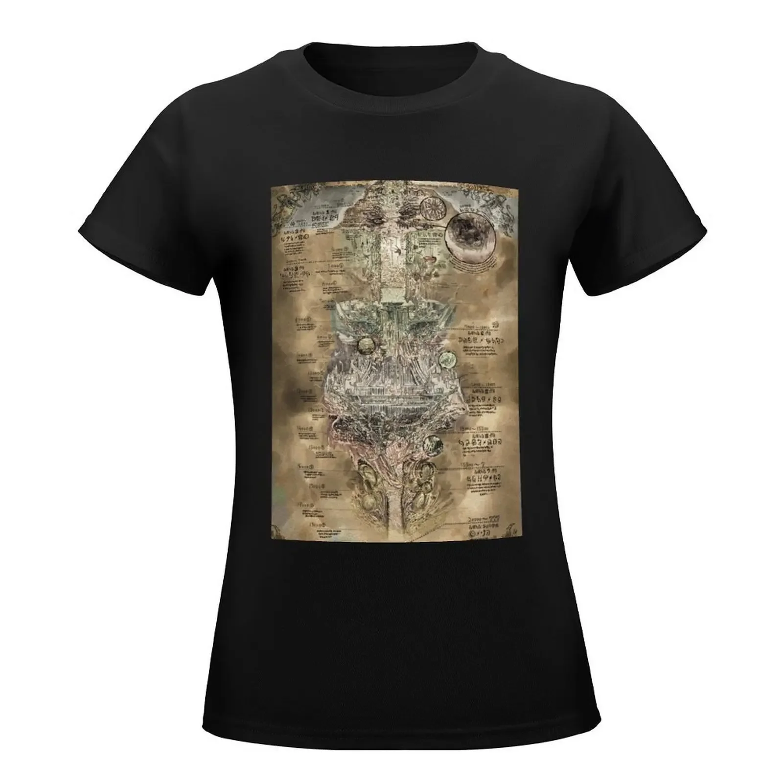 Made in abyss T-Shirt Female clothing korean fashion Woman T-shirts