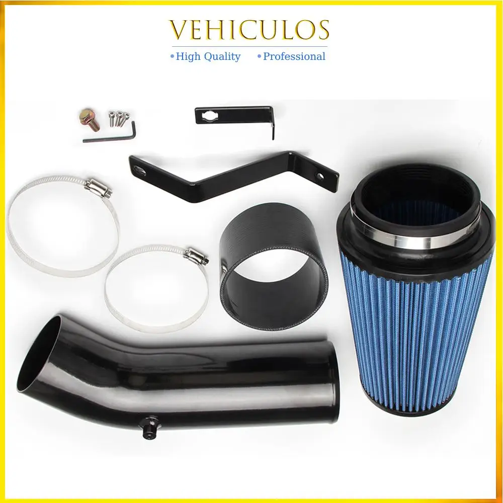 

1 комплект промасленной впускной трубы холодного воздуха с воздушным фильтром для Ford F250 F350 F450 Super Duty 7,3 л Powerstroke Diesel 1999-2003 гг.