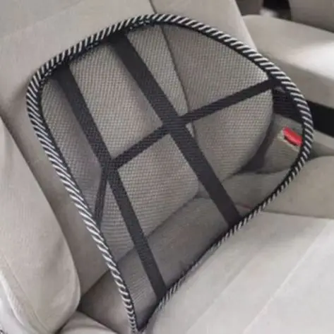 Car Seat Chair Back Cushion Mesh Lumbar Back Brace Car Seat Chair Cushion Massage Back Cushion Pad Support Home Office