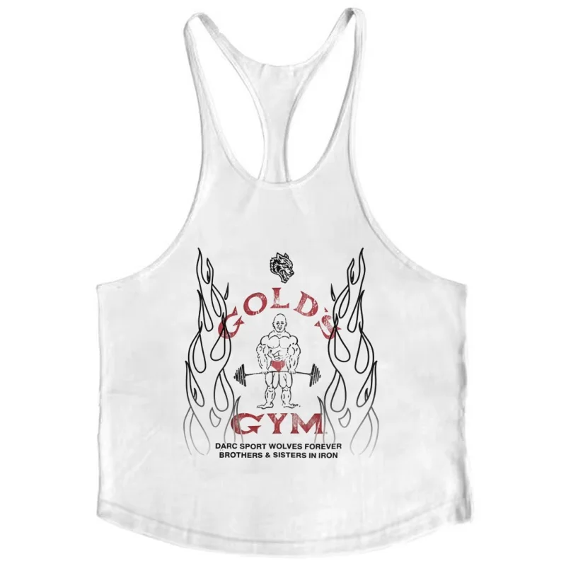 

Men's Muscle Exercise Stringer Vest – I-Back Gym Fitness Tank, 2025 Sleeveless Cotton Undershirt Slim-Fit Training Wear