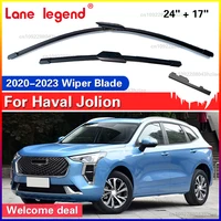 Juego de limpiaparabrisas delantero para Haval Jolion 2020 2021 2022 2023 Jolyon HEV, accesorios híbridos para parabrisas, cepillos para ventana