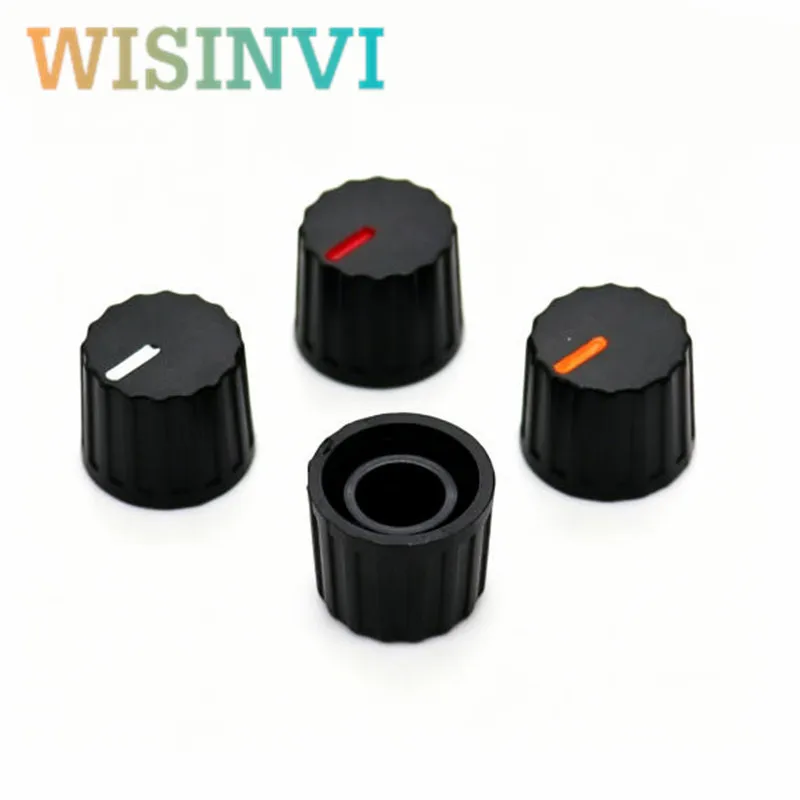 10pcs Stic Rotary Knob Cap 13X11mm Floral Axis Potentiometer Knob For Encoder Speed Regulator Volume Control Knob