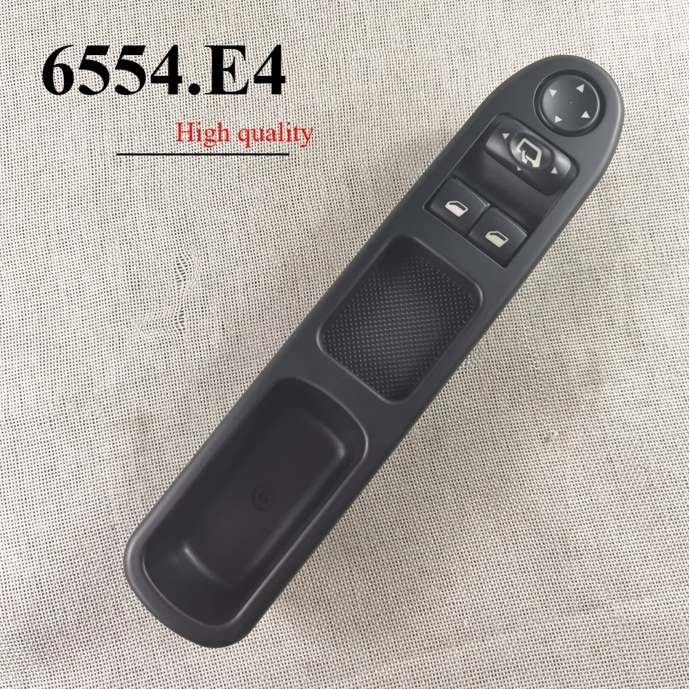 

New 6554.E4 96351622XT Car left Driver Front Electric Window Switch For Peugeot 307 2001 - 2008