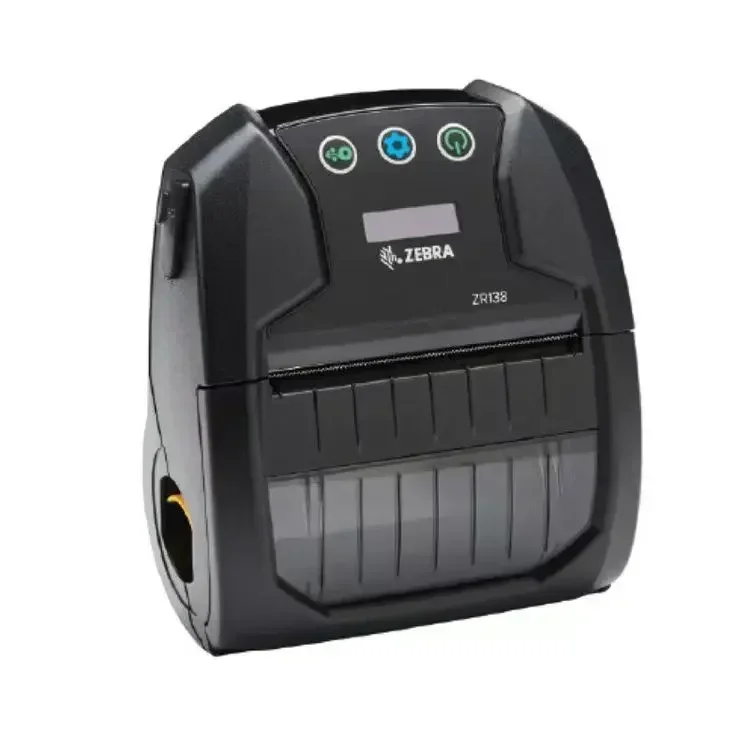 Zebra bluetooth printer porta.ble thermal printer Android and IOS mobile printer ZR138 3inch 80mm