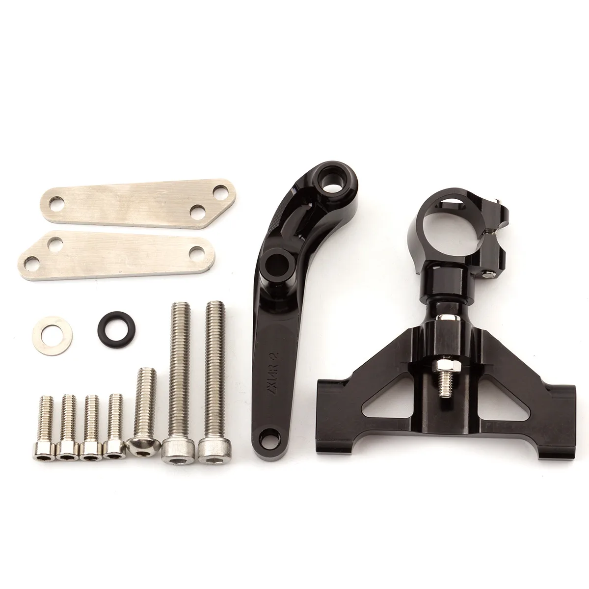 Kit de montaje del soporte del estabilizador del amortiguador de dirección para Kawasaki Ninja ZX14R ZZR1400 ZX-14R ZZR 1400 2006-2023 2007 2008 2009 2010