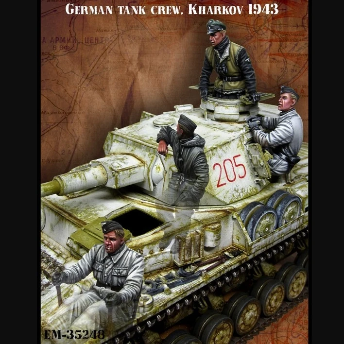 

Фигурка модели из смолы 1/35, GK, комплект в разобранном и неокрашенном виде