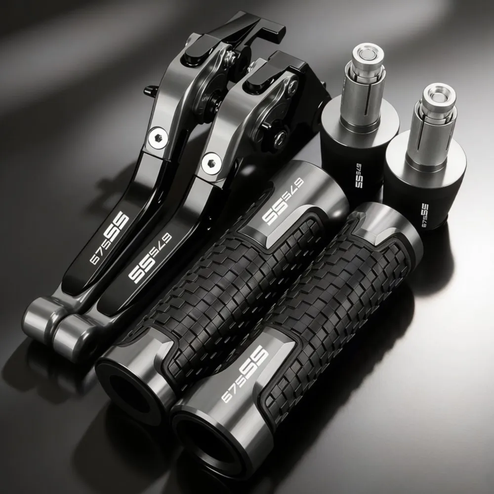 For CFMOTO CF MOTO 675SS 675SR-R 2024 2025 2026 675 SS Brake Clutch Handle Levers  CF675 SS SRR 675-SS Handlebar Grips Ends