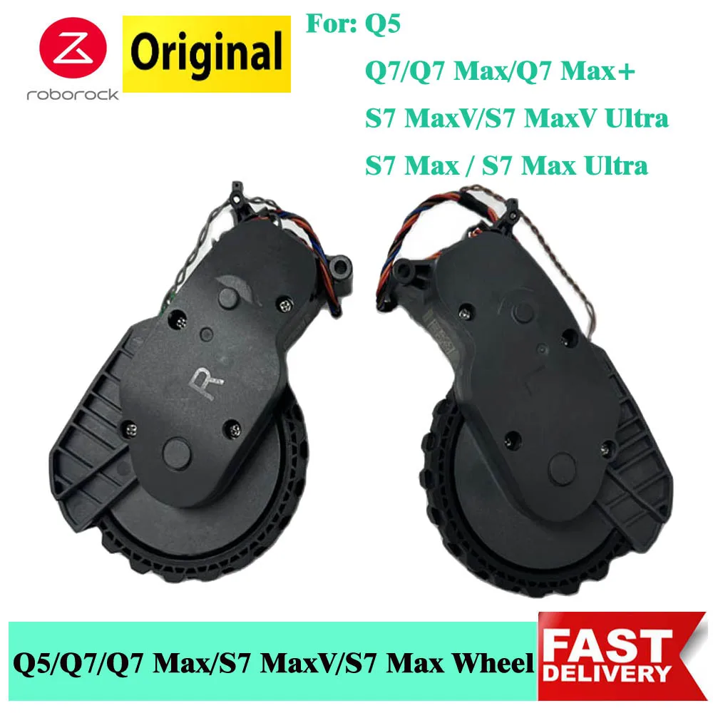Original Roborock S7 MaxV Ultra Wheel Q5/Q7/S7MaxV/S7 Max Ultra/Q Revo/Q revo MaxV/Q7 Max robot Walking Wheels Spare Parts