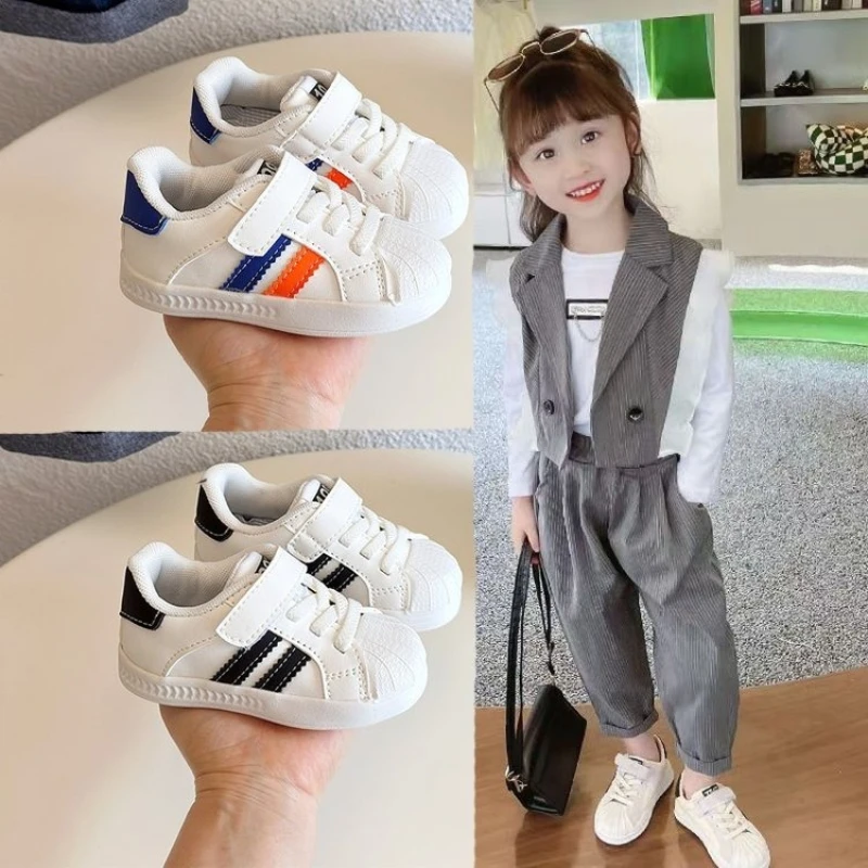 

Children Anti-slip Wear-resistant Casual Shoes Girls Boys Kids Soft Sole Toddler Shoes Baby Breathable Sport Sneakers Size 16-26