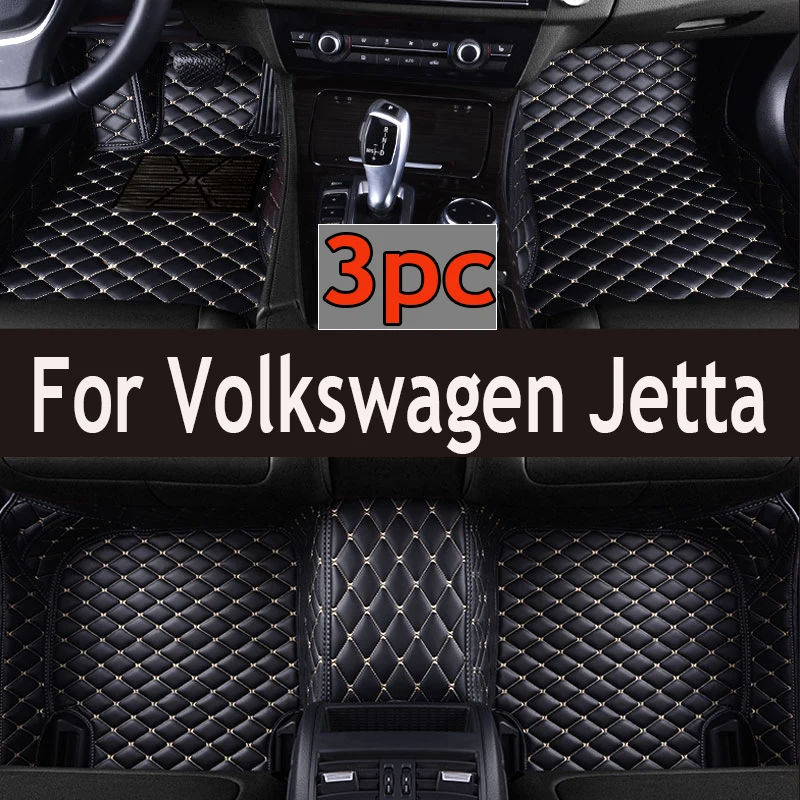 

Кожаные автомобильные коврики для VW Volkswagen Jetta Vento A7 2019 2020 2021 2022 2023 кожаные автомобильные матовые интерьерные детали автомобильные аксессуары