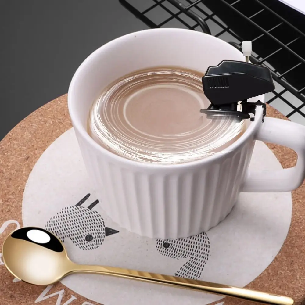 Wind Up Mini Boat Motor Coffee Stirrer Durable Unique Boat Engine Coffee Stirrer Easy To Clean Boat Propeller Coffee Stirrer