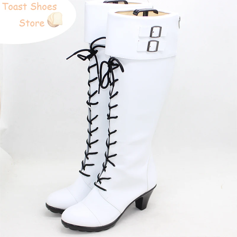 Anime Dmmd klar Cosplay Schuhe Pu Lederschuhe Halloween Karneval Stiefel Cosplay Requisiten Kostüm Requisite