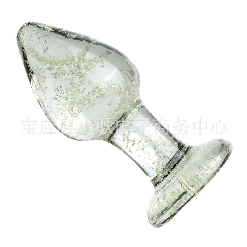 Masturbate Adult Sex Toy For Women Men Dildo Vagina Glass Anal Beads Butt Plug Ball Crystal Dildo Penis Artificial Dick Gay view 6