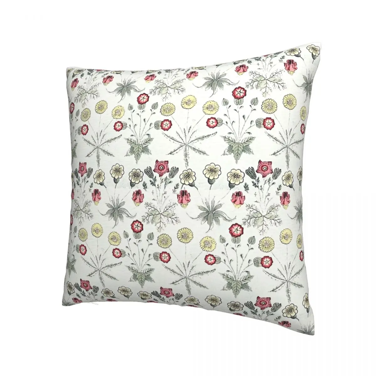 William Morris Daisy Throw Pillow Case Floral Flowers Short Plus Cushion Covers For Home Sofa Chair Decorative Backpack